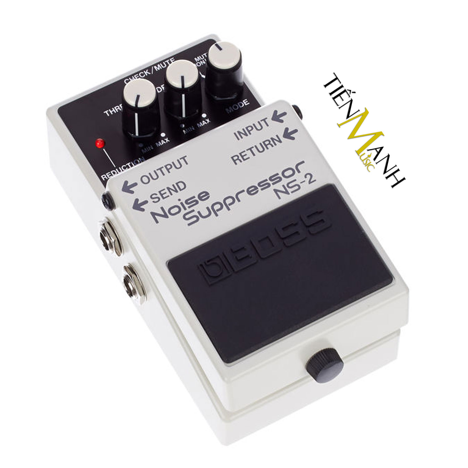Phơ Guitar Boss NS-2 Noise Suppressor - Bàn Đạp Fuzz Pedals Effects NS2 Hàng Chính Hãng - Kèm Móng Gẩy DreamMaker
