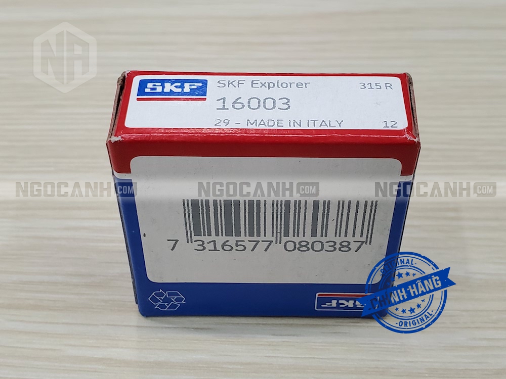 Vòng bi bạc đạn 16003 chính hãng SKF