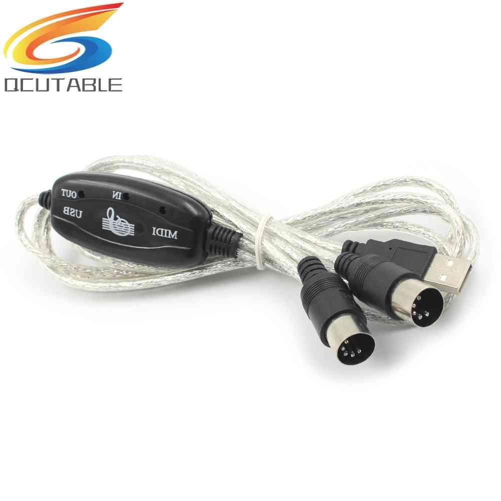 Cáp Chuyển Đổi MIDI Sang USB Chuyên Nghiệp Cho Bàn Phím Điện Tử