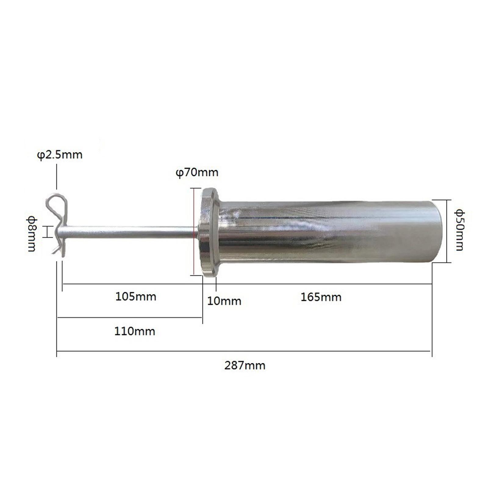 Weight Loading Pin Barbell Parts Fitness Equipment Gym Weight Stack Extender