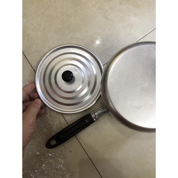 Nồi quấy bột nhôm cho bé 14cm dày dặn