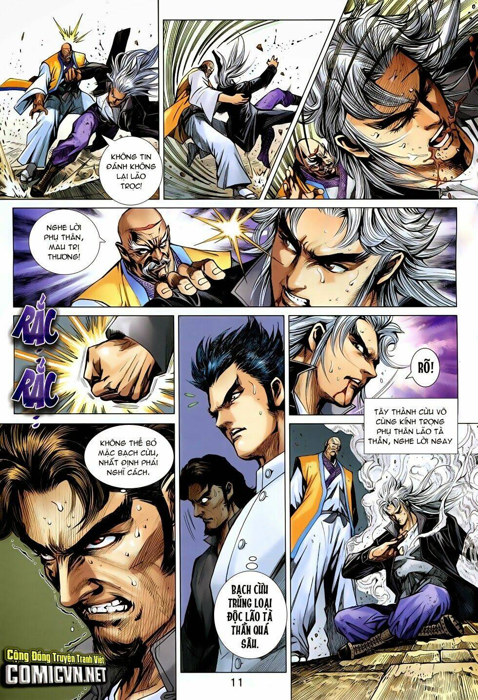 tân tác long hổ môn chapter 747 11