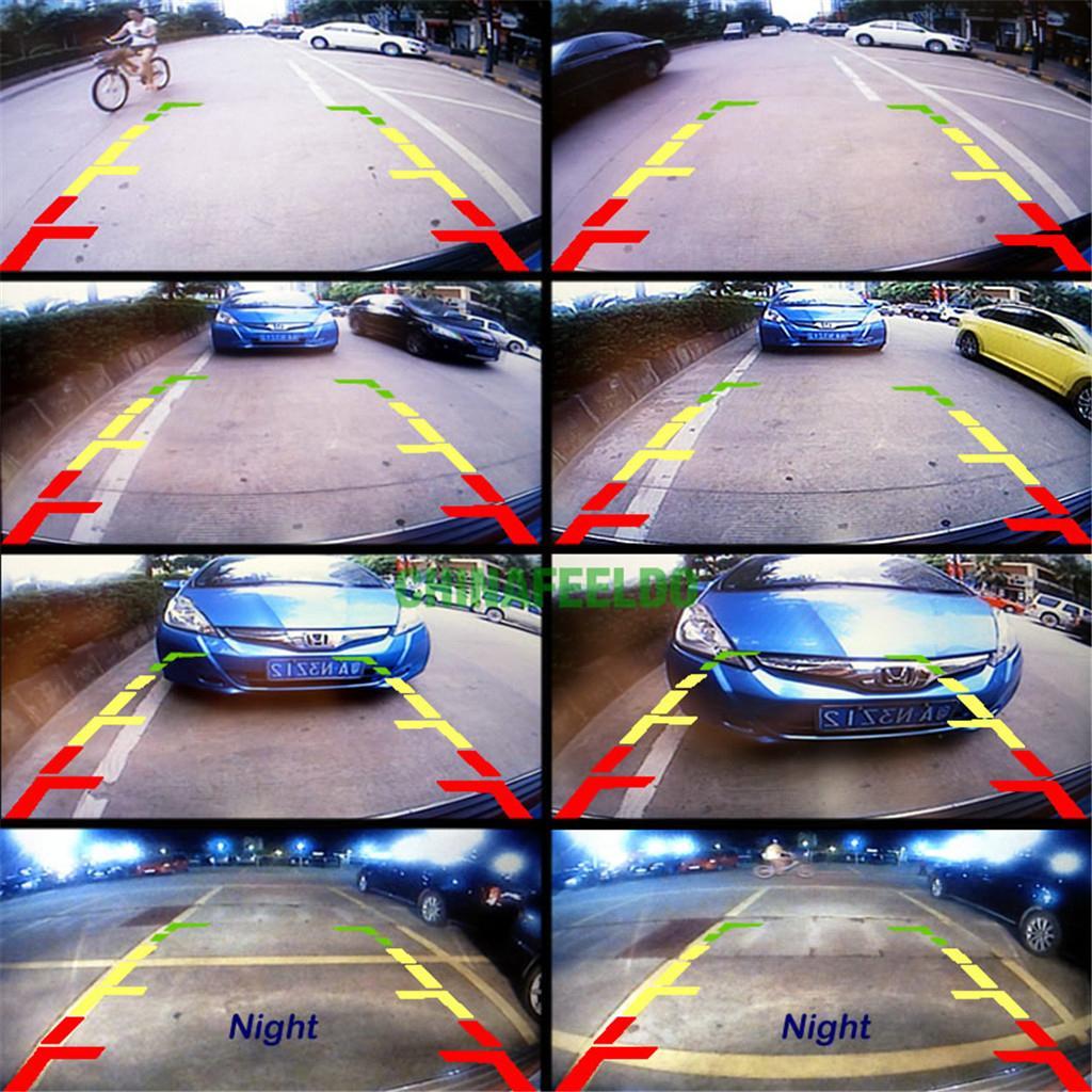 Car Backup Camera, 170° LED Waterproof Rear View Back Up Camera