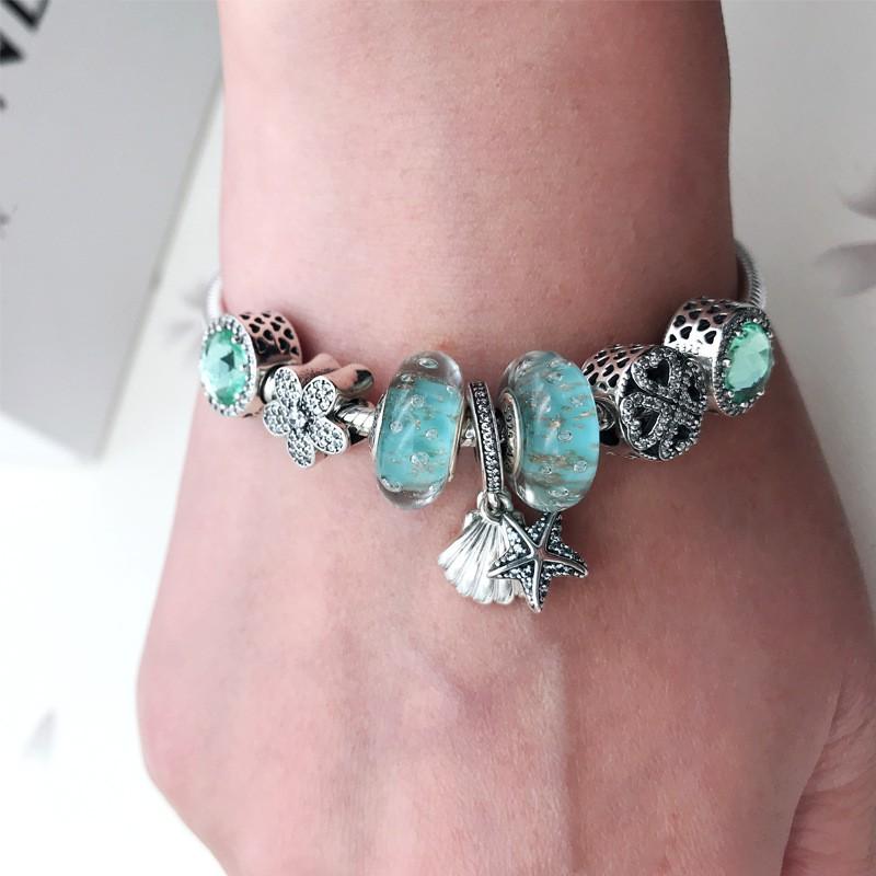 Vòng Bạc S925 ALE Cao Cấp - Vòng Charm Bạc Chuẩn S925 - Mã sản phẩm VONGBAC_DN183