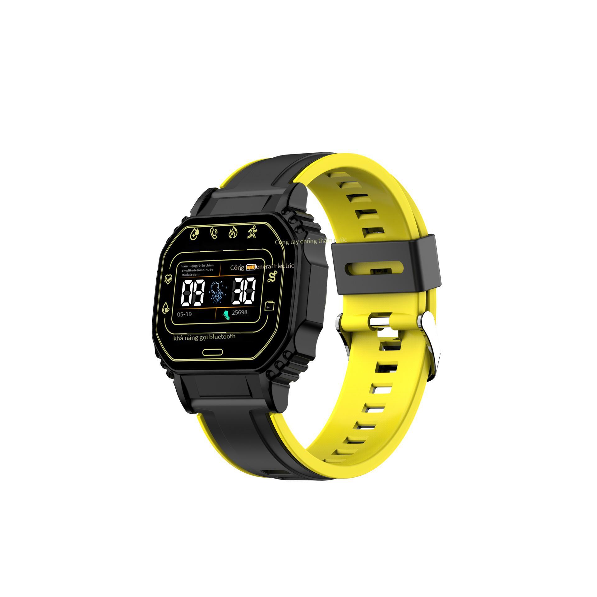 Giao hàng nhanh B2 gọi bluetooth dây đeo cổ tay thể thao đếm bước nhịp tim theo dõi huyết áp giấc ngủ vòng tay thông minh thể thao nguồn