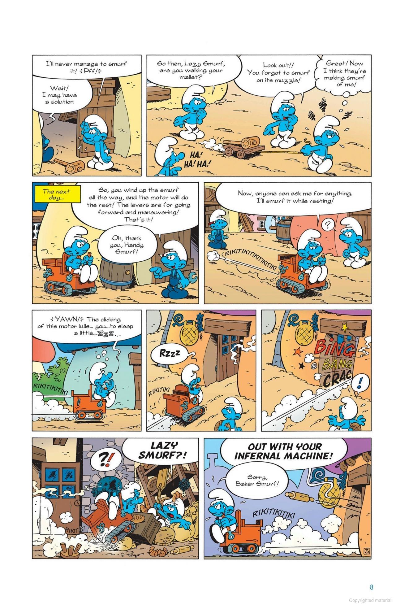Sách ngoại văn: The Smurfs #23 - Can't Smurf Progress