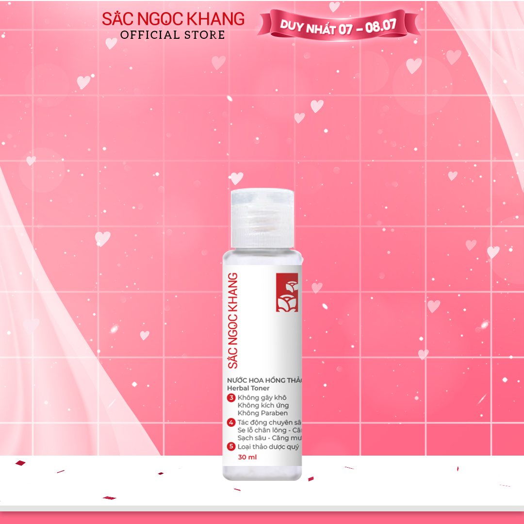 [Size du lịch] Nước hoa hồng 30g