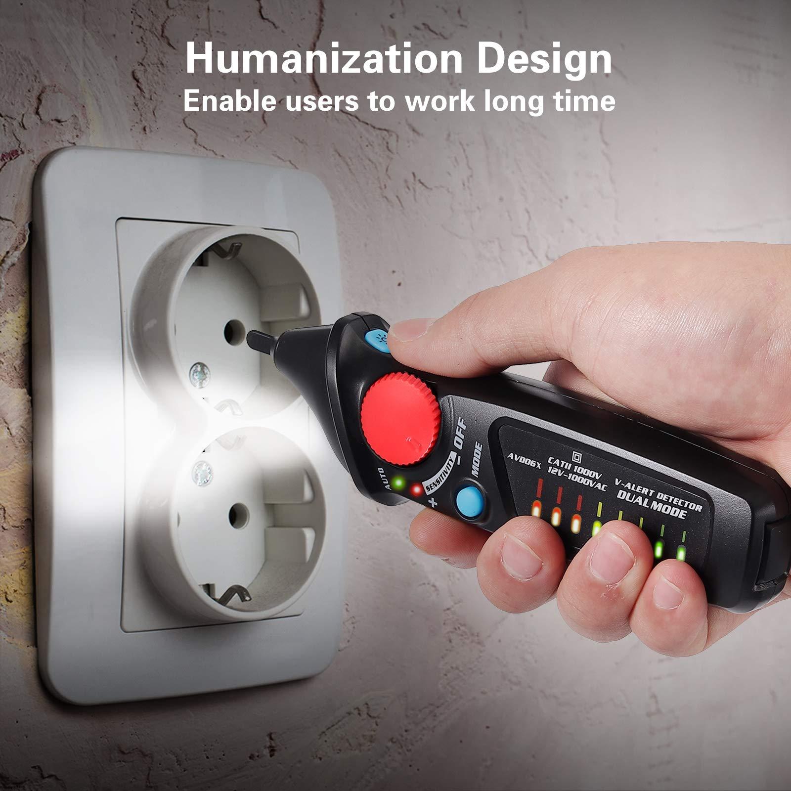 Bộ căng mà không cần tiếp xúc với điện không tiếp xúc AC 12 V-1000 V-1000 V/48 V-1000 V Auto/Hướng dẫn kiểm tra điện