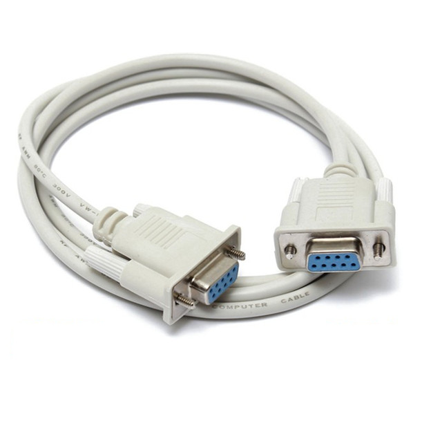 Cáp nối Com to Com D-SUB 9 Pin 1.5M 9F/9M - Hàng Chính Hãng