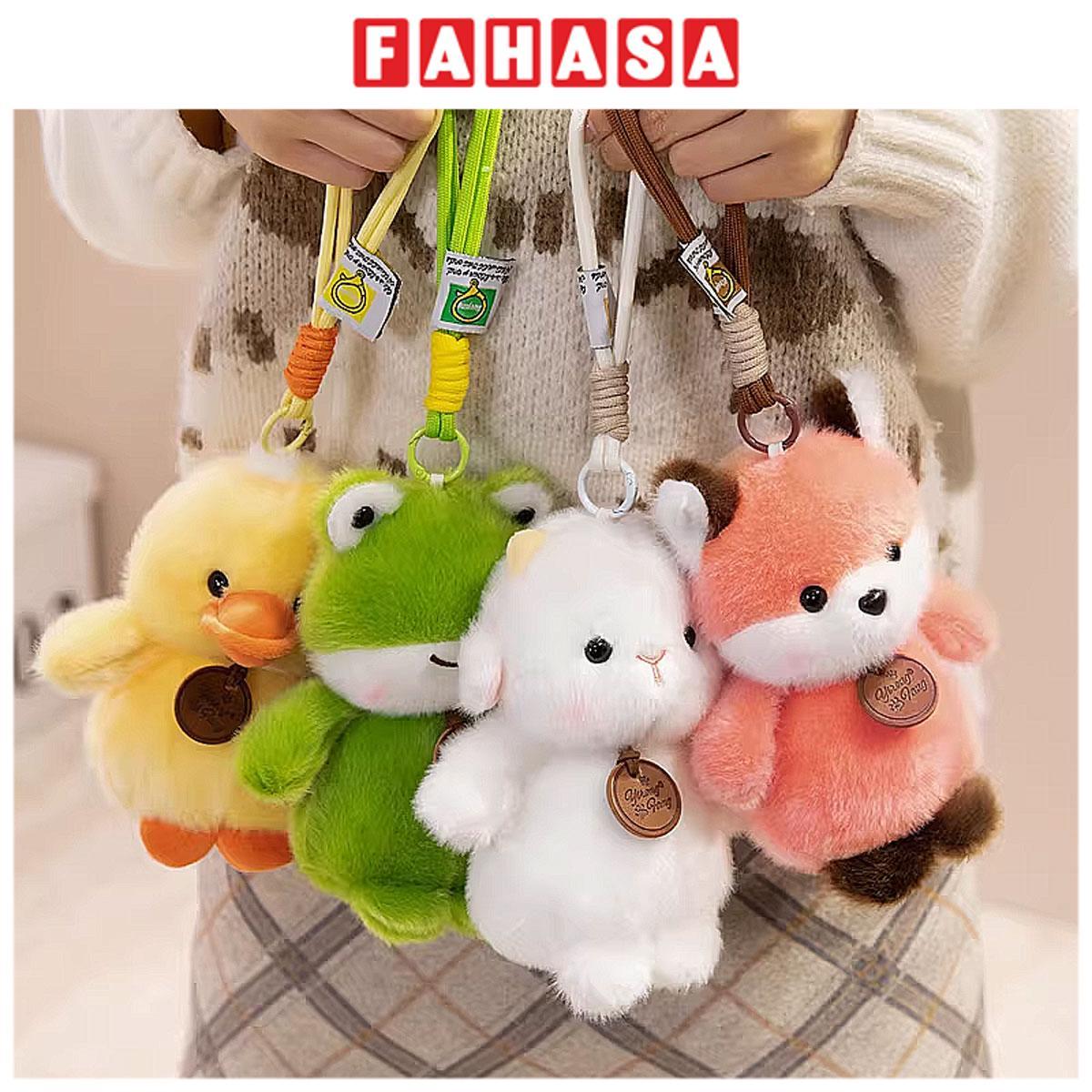 Móc Khóa Thú Bông Lông Xù - ZooZoo 12026 - Vịt