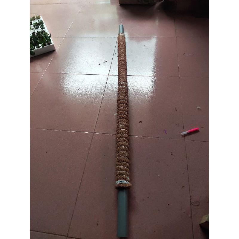 Trụ sơ dừa 130cm. đã khử muối, sợi coton