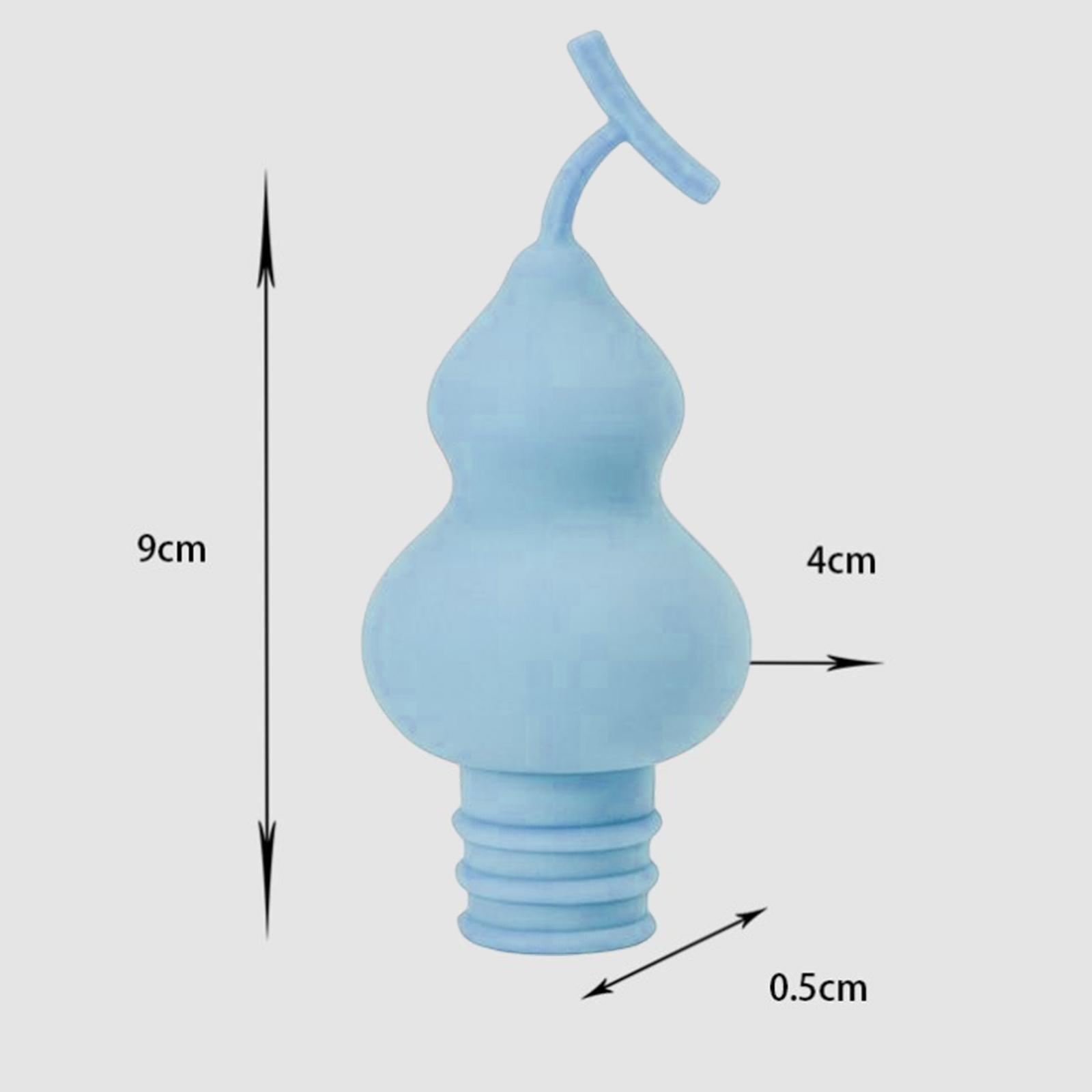 2Pcs Reusable Wine Bottle Stoppers,Silicone Wine Stopper,Beverage Bottle Stoppers,Cap, Bottle Cover