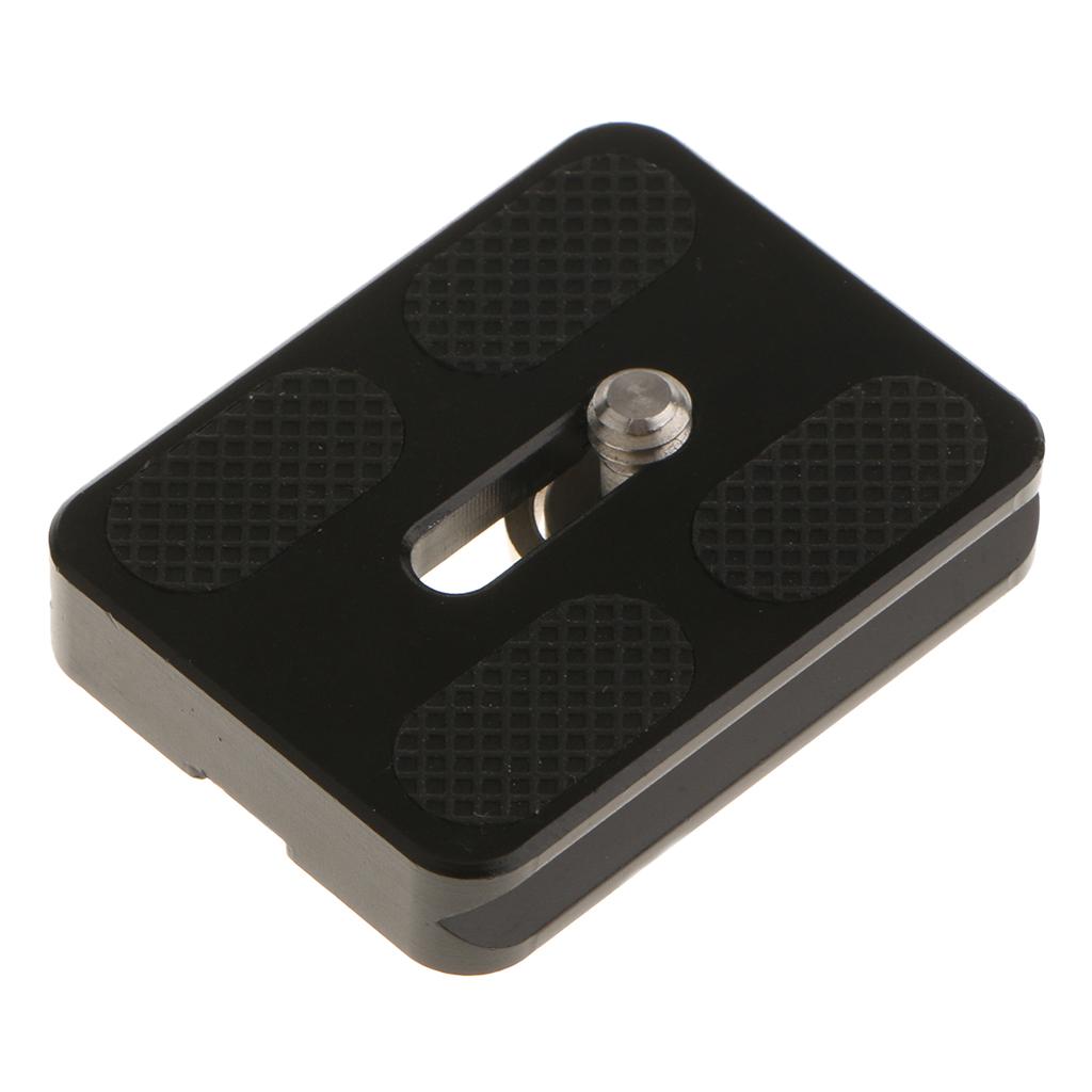 PU-50 Quick Release Plate Base Ball Head Bracket 1/4'' For ARCA SWISS Type