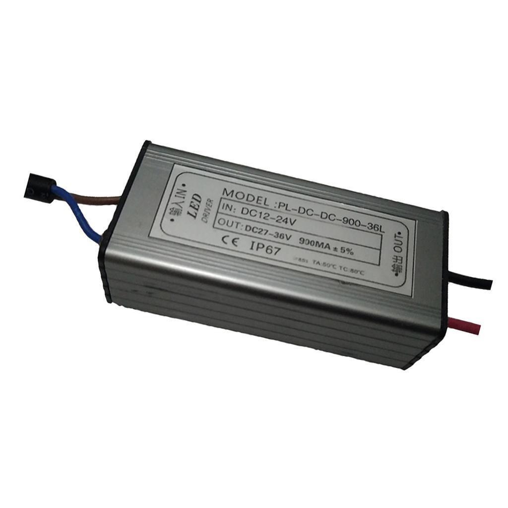 Waterproof IP67, 30W 12-24V LED Transformer LED Power Supply Driver, Adapter Output for Locomotive Lighting/ Ship Lighting/ Moving Lighting