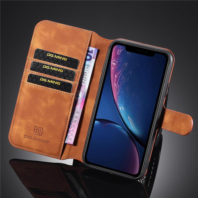 Bao Da Phong Cách Retro Có Ngăn Đựng Thẻ Cho Iphone 11 Pro Max X Xs Max Xr I8 I7 I6S Plus Se 2020