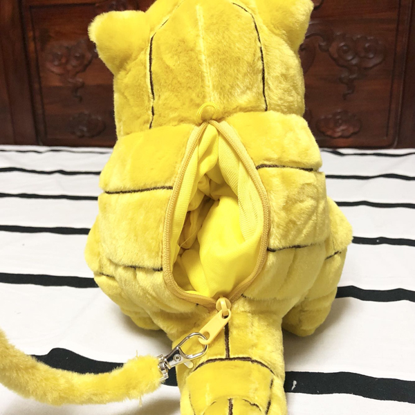 Gấu Bông Pokemon - Chuột Chũi Sandshrew Vàng Có Dây Kéo (25 Cm) Gb208 (Tặng 1 Móc Khóa Dây Da Pu Đính Đá Lấp Lánh