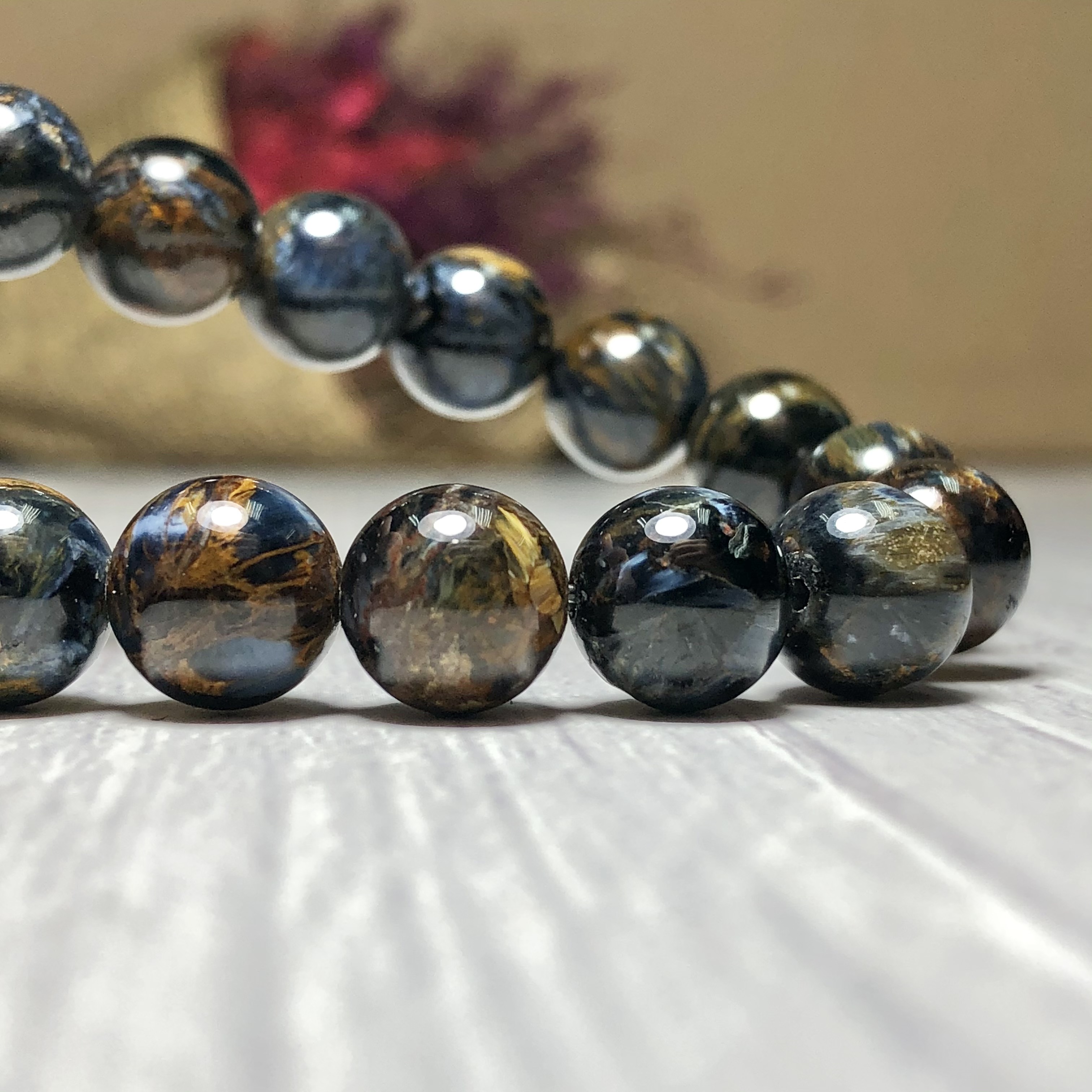 Vòng đá Giông Bão 9mm chuẩn 4A