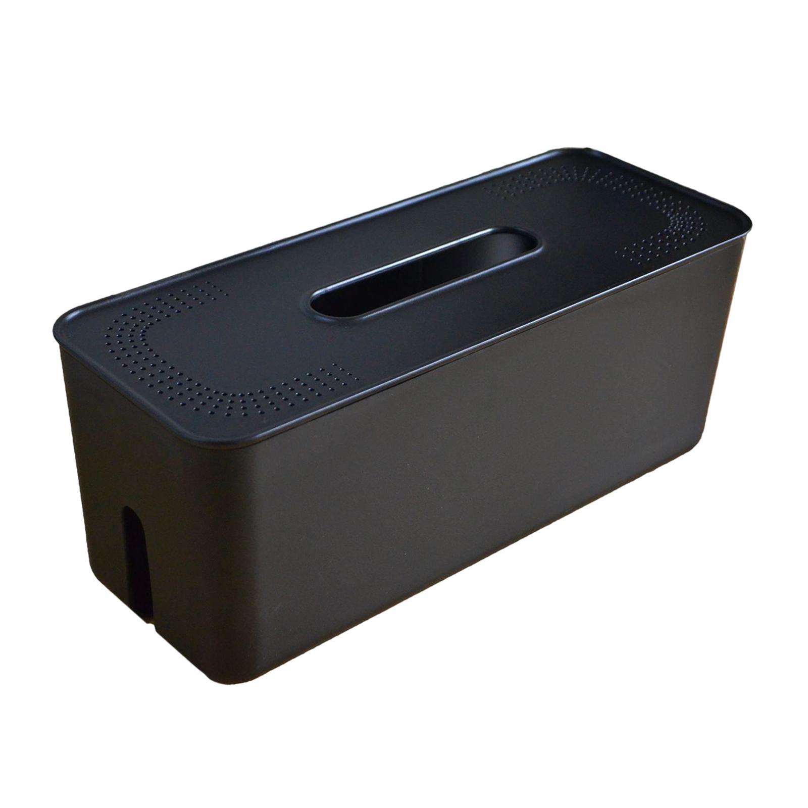 Wall Mounted Cable Management Box Dustproof Medium Cable Protector Box