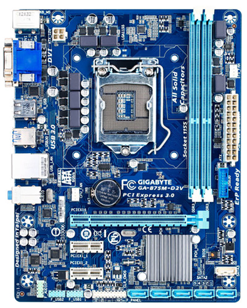 Bo Mạch Chủ Main Gigabyte B75M-D2V socket LGA1155 - Hàng Nhập Khẩu