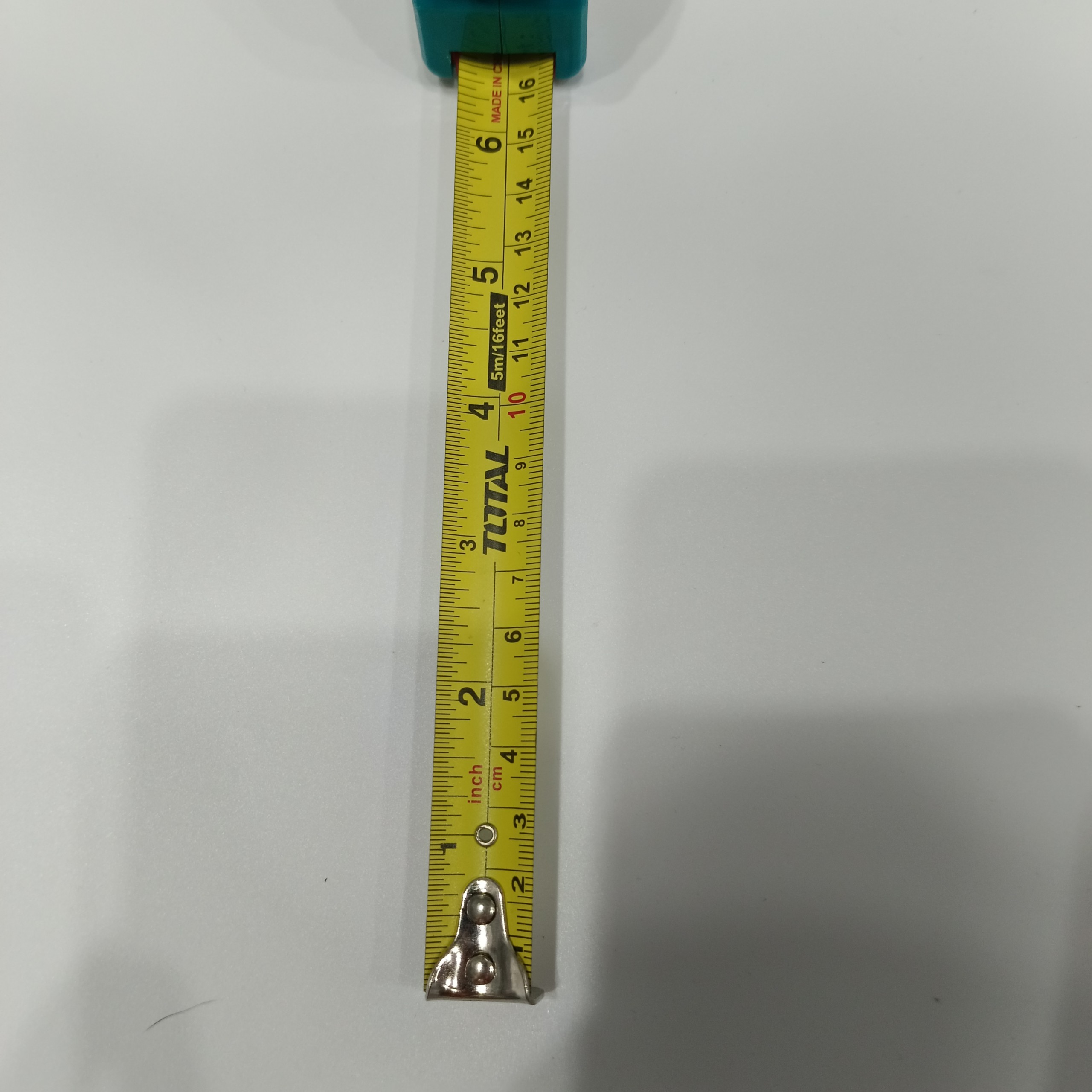 Thước kéo thép Total tự khóa đo hệ mét và inch 5mx19mm TMT37519