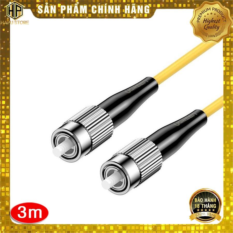 Dây nhảy quang Ugreen 70662 dài 3m chuẩn FC-FC chính hãng - Hàng Chính Hãng