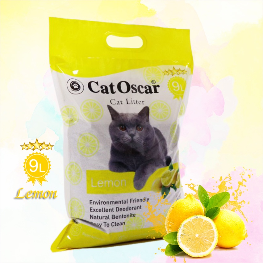 Oscar Cát Mèo, Hàng Chính Hãng Cho Mèo Anh, Hương Lavender, Chanh, Caffe, Sản Phẩm Bảo Vệ Sức Khỏe Cho Bé iu Nhà Bạn