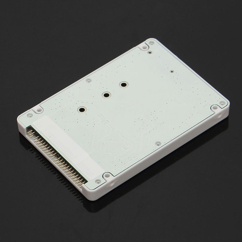 Riser Card M.2 NGFF (SATA) SSD to 2.5" IDE Converter Adapter with Case Cover