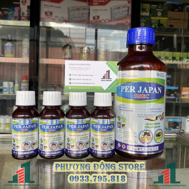 Thuốc diệt muỗi PER JAPAN 525EC_ CHAI 1 LÍT