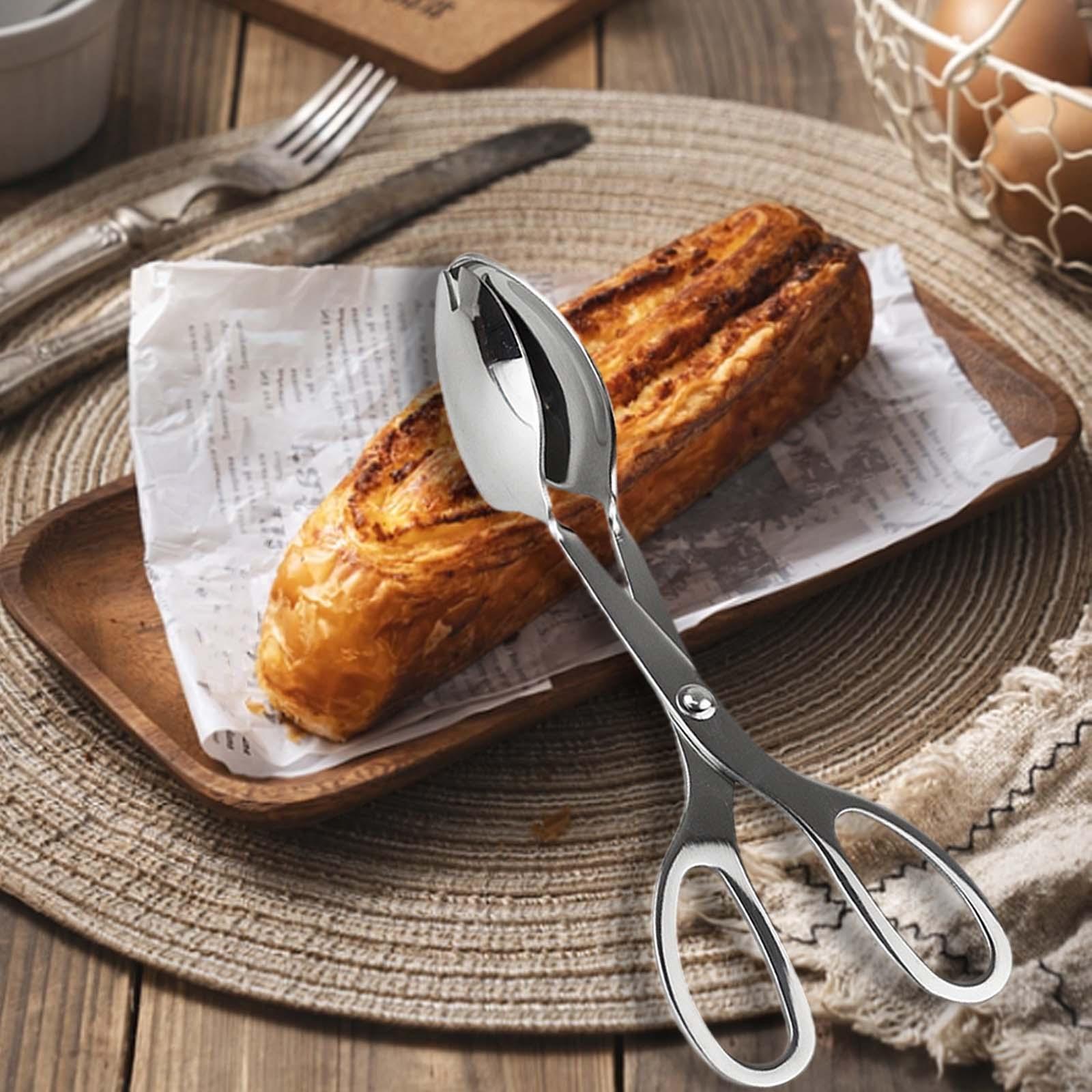 Kitchen Cooking Tongs Multipurpose Food Serving Tongs for Baking BBQ Cooking