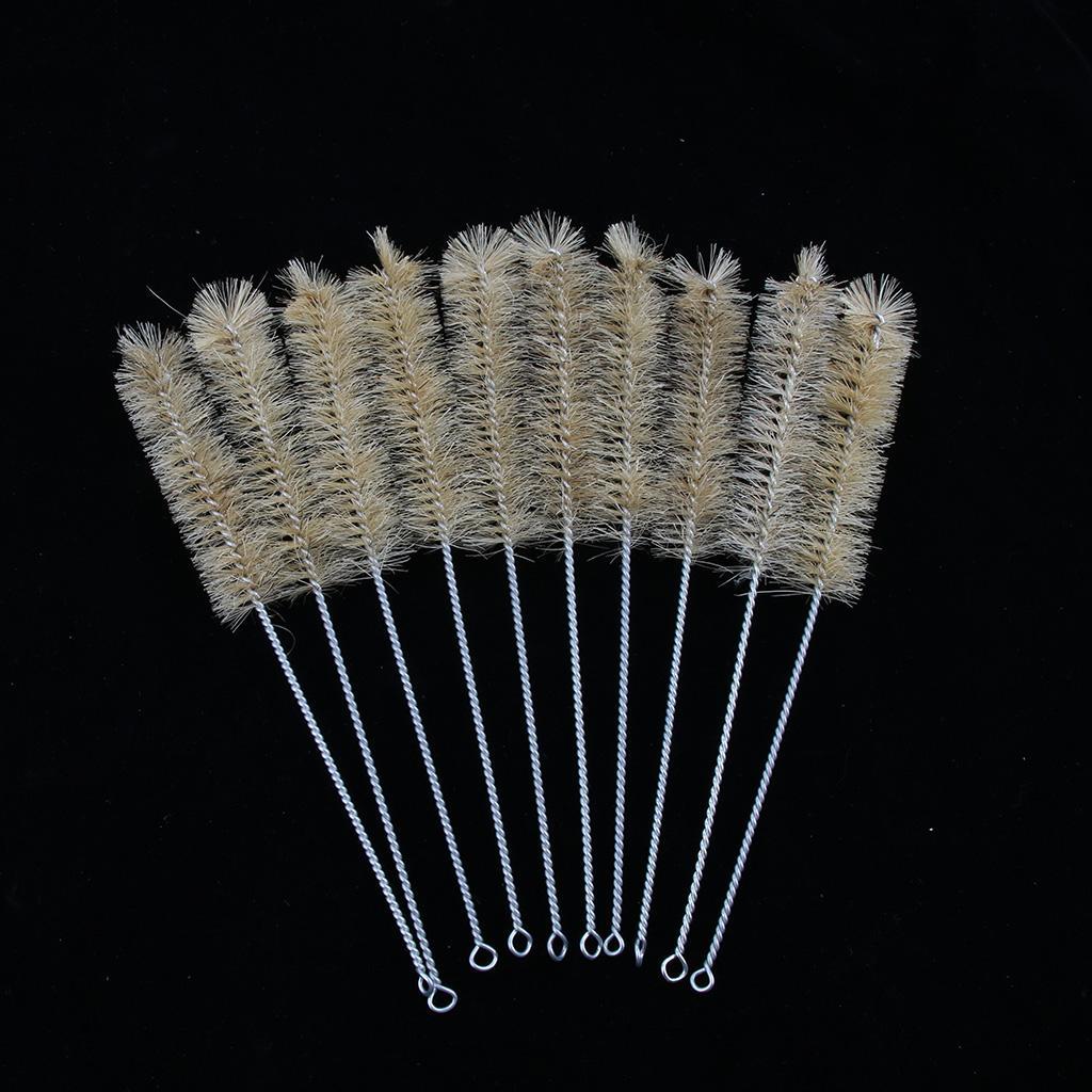10 PCS Furnace/Burner Cleaning Brushes Narrow Neck Nottle Brushes Durable