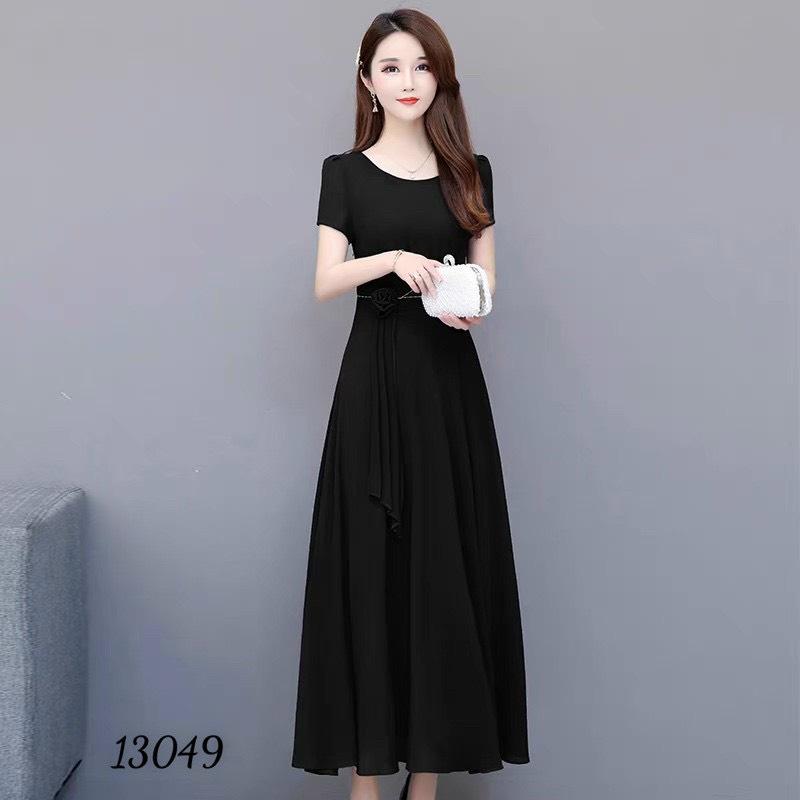 ĐẦM XÒE VOAN CHIFFON NỮ 2 LỚP SANG CHẢNH - CAO CẤP , TÔN DÁNG SÀNH ĐIỆU CHO CÁC QUÝ CÔ NƯƠNG