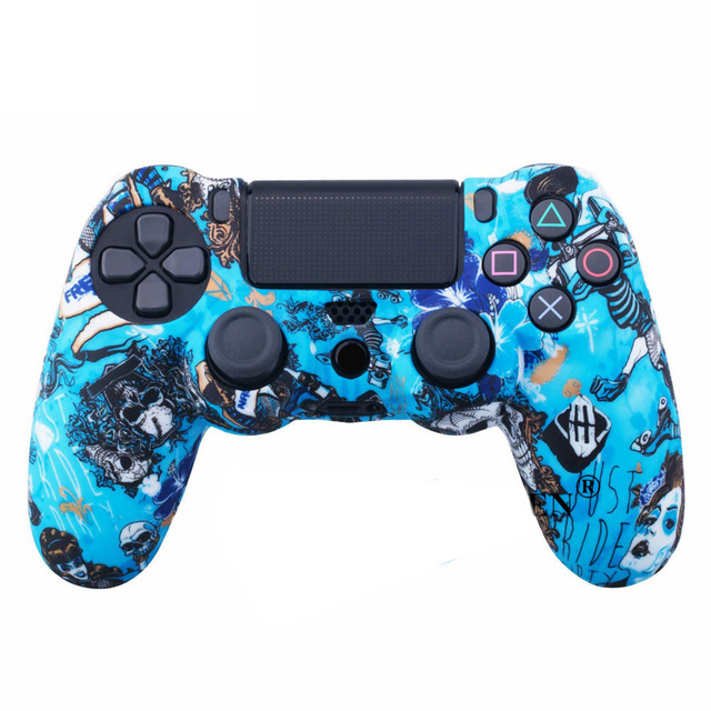 Bao Slicon Tay Cầm PS4 Mẫu Ladyblue - Bọc Bảo Vệ Console Chống Va Đập, Tăng Độ Bám, Hạn Chế Mỏi Tay Khi Chơi Game Lâu