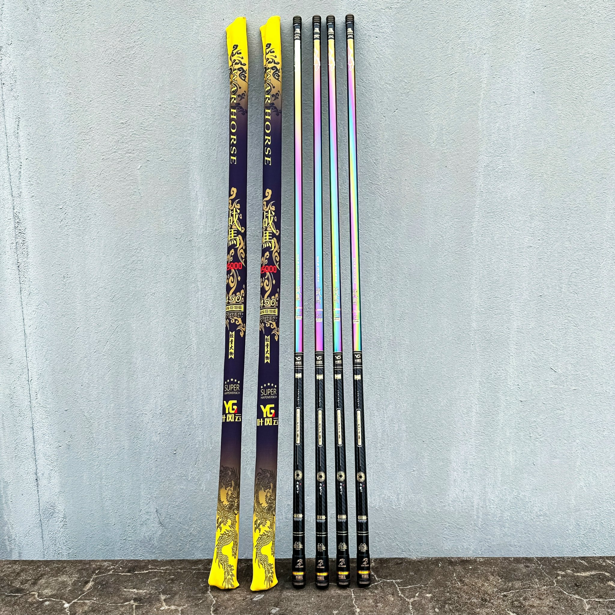 Cần Câu Tay YG X5000 Đối Trọng Săn Hàng Màu Titan Siêu Đẹp