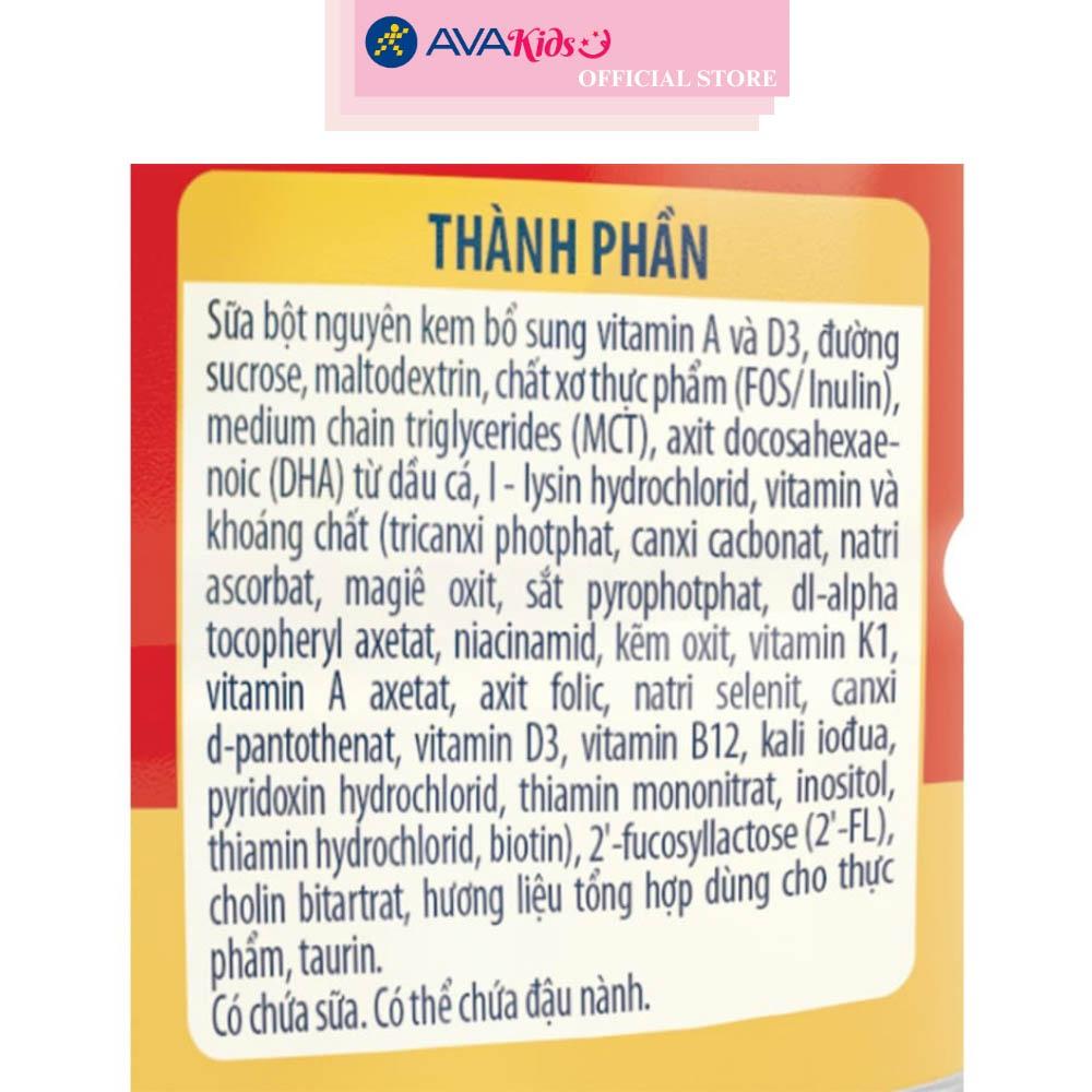 Sữa bột Nutifood GrowPLUS+ đỏ hương vani 900g (từ 1 tuổi) cho trẻ suy dinh dưỡng, thấp còi - Hàng chính hãng