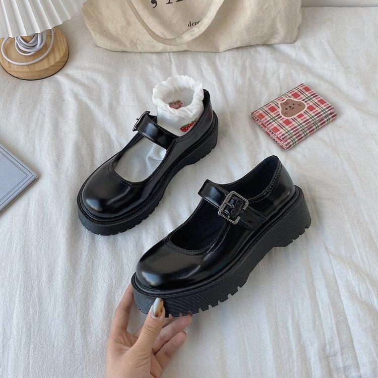 Giày lolita phong cách vintage ulzzang thời trang