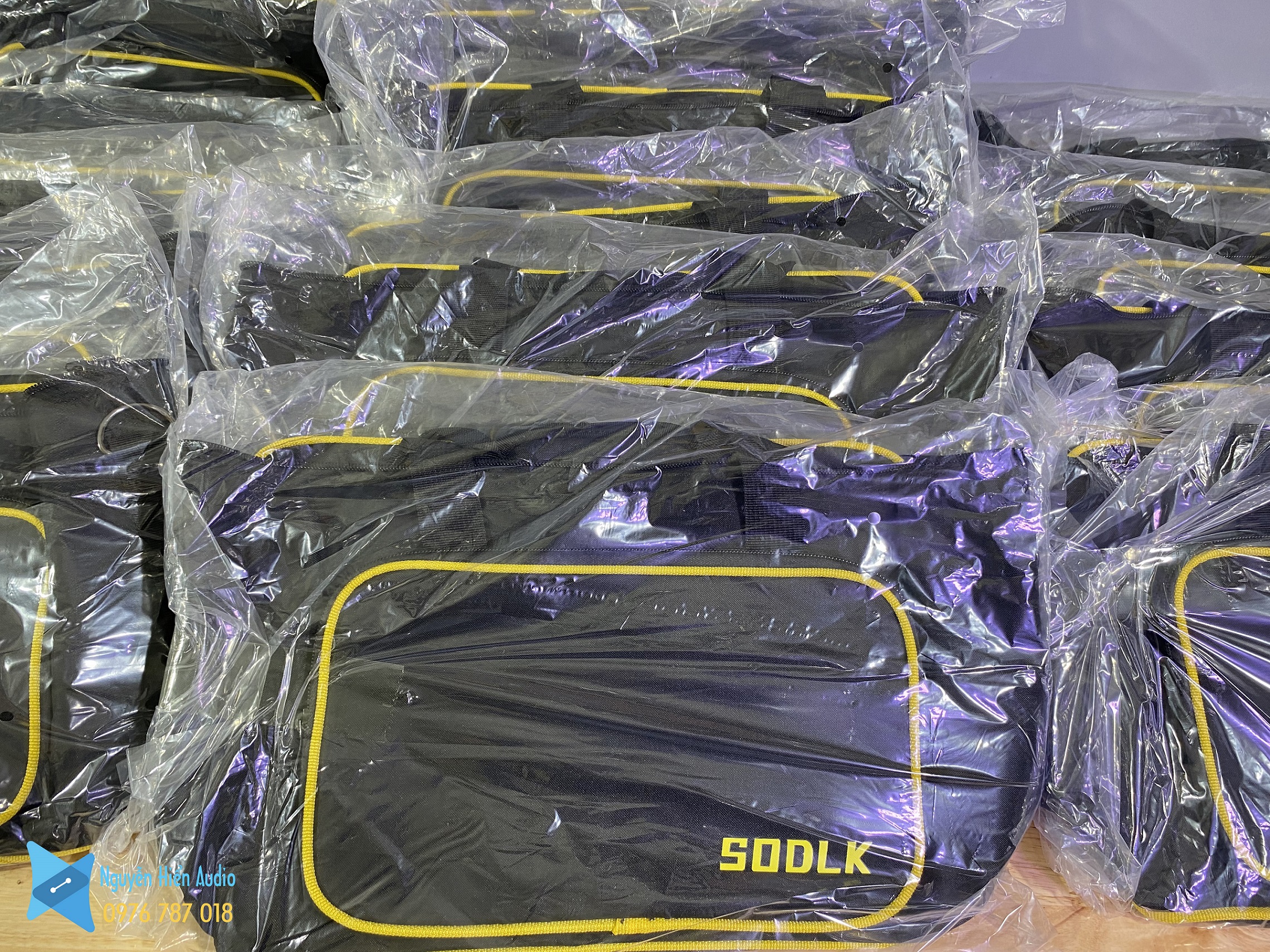 Balo, túi đựng chống sốc chính h.ãng cho loa Sodlk S1115, Sodlk S1314, Sounarc K2…
