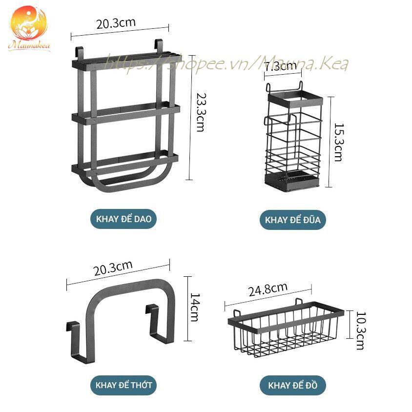 Kệ Để Bát Chén Chậu Rửa, Kệ Để Dao, Thớt, Bát Chén Đũa