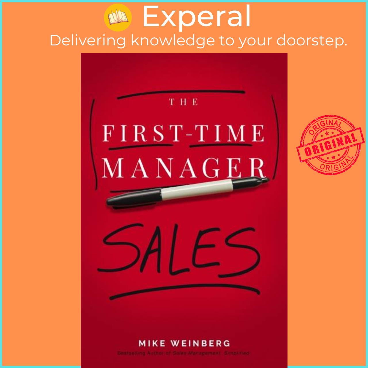 Sách - The First-Time Manager: Sales by Mike Weinberg (UK edition, paperback)