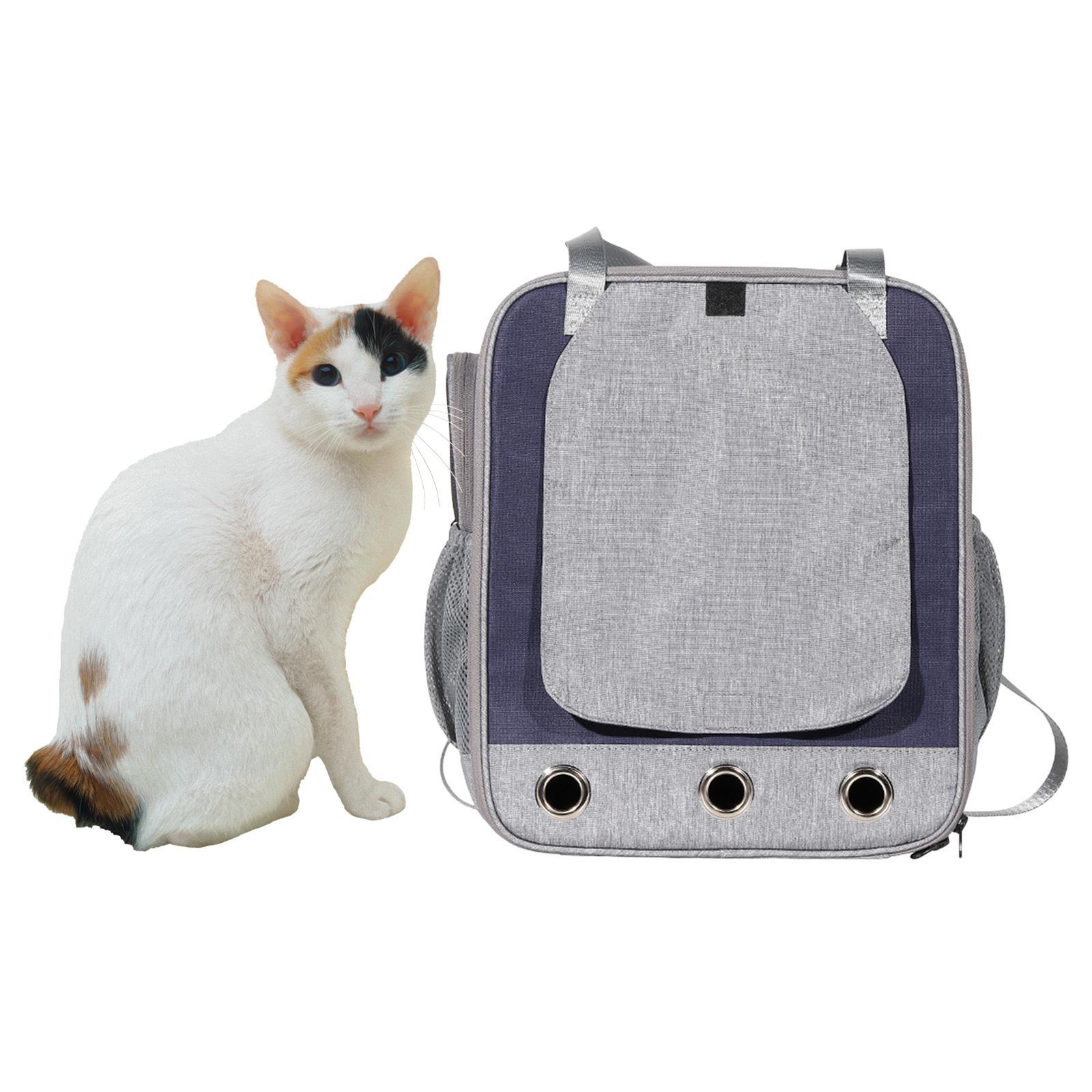 Comfortable Pet  Carrier Backpack Breathable for  Outdoor Use