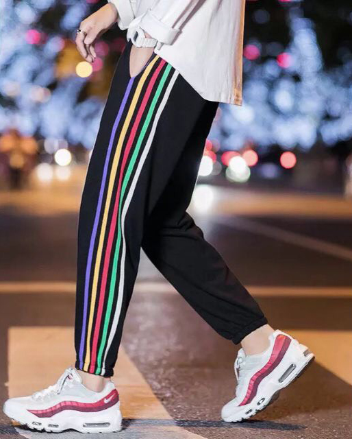 Quần jogger ulzzang thun thể thao unisex giá rẻ - FreeSize 65kg