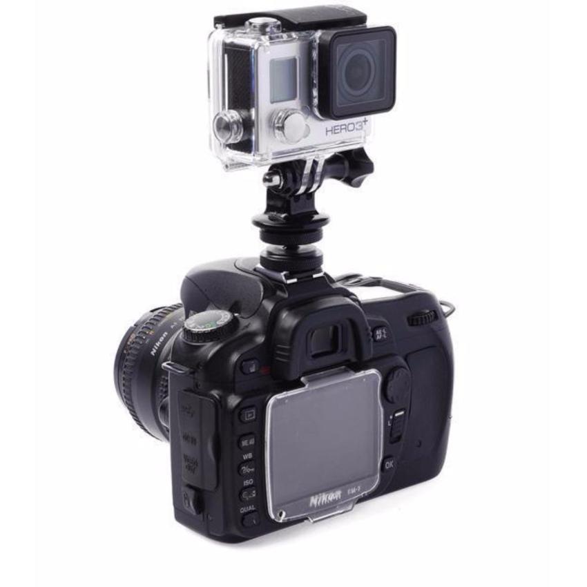 Nối flash hot shoe 1/4" cho máy ảnh, gopro và màn hình