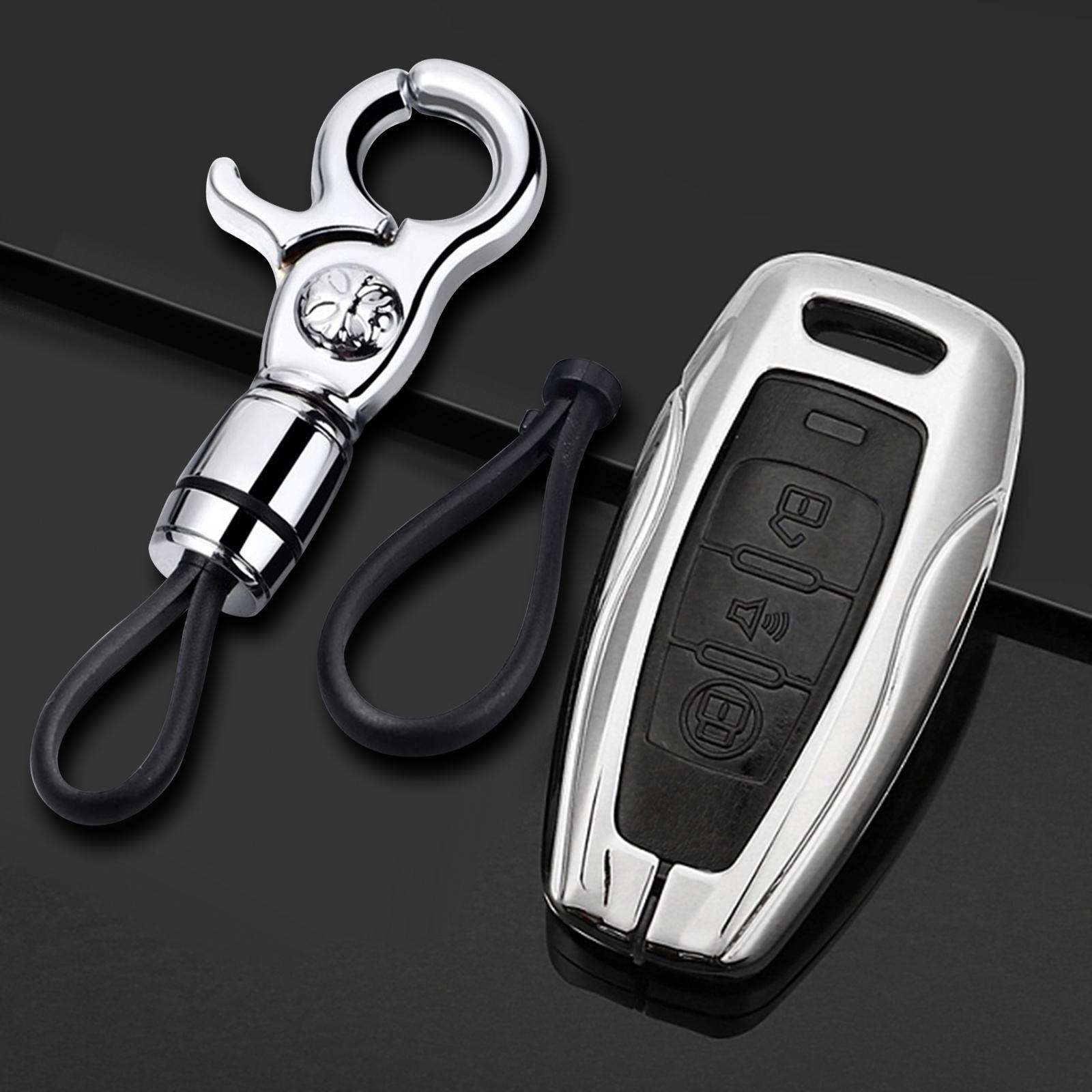 Key Fob Holder Business Keychain ,Heavy Duty ,360 Degree Rotatable,Metal Key , Motorcycle Keychain for Keys Backpack, Husband Boyfriend