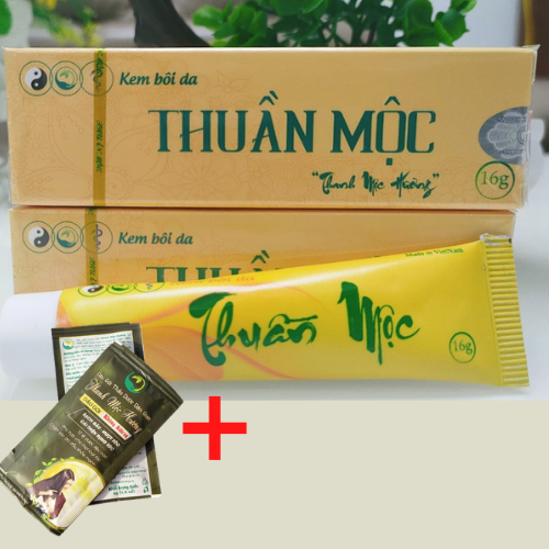 Kem bôi da Thuần Mộc Thanh Mộc Hương Mẫu Mới Tặng Kèm 1 Gói Dầu Gội Thảo Dược Thanh Mộc Hương