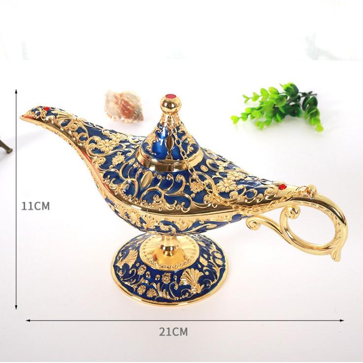 Đèn ma thuật Aladdin 21x11cm ( kim loại)