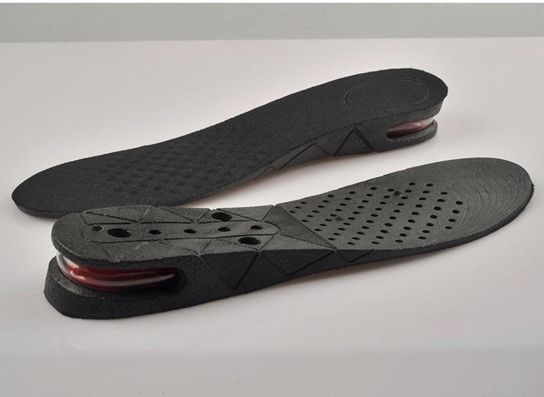 Miếng lót đế giày nguyên bàn cao từ 3cm – 7cm, có thể điều chỉnh theo size chân, có đệm khí siêu êm ái GD451-TCC-G