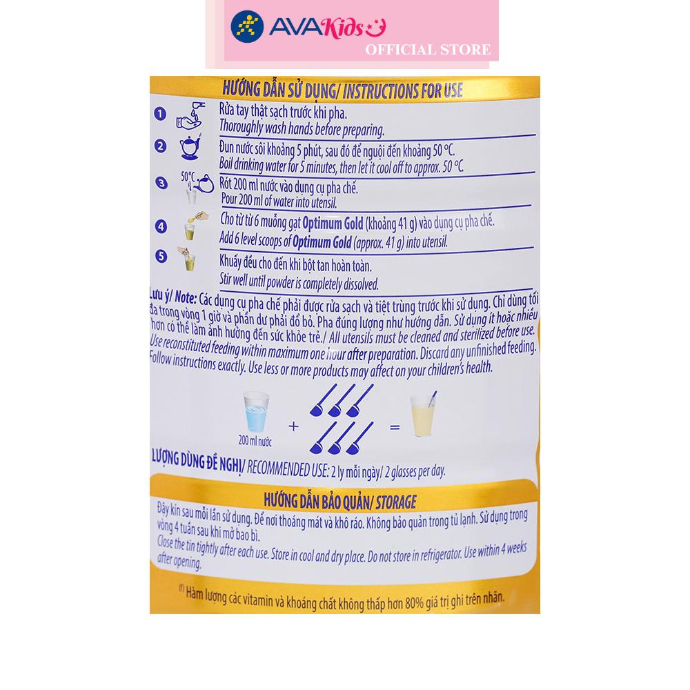 Sữa bột Vinamilk Optimum Gold số 4 1.45 kg (2 - 6 tuổi)