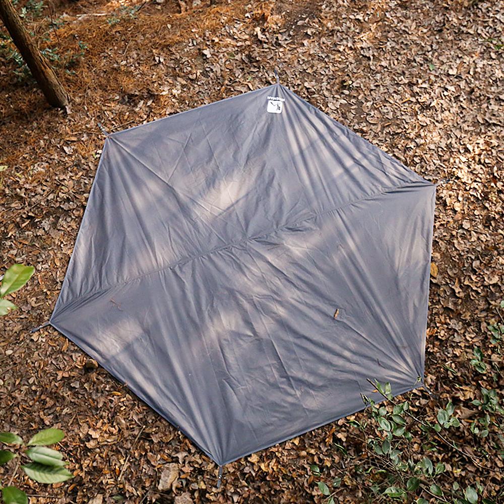 Waterproof Camping Tarp Thicken Picnic Mat Durable Beach Pad Octagonal Tent Mat Tent Footprint Sun Canopy Ground Sheet