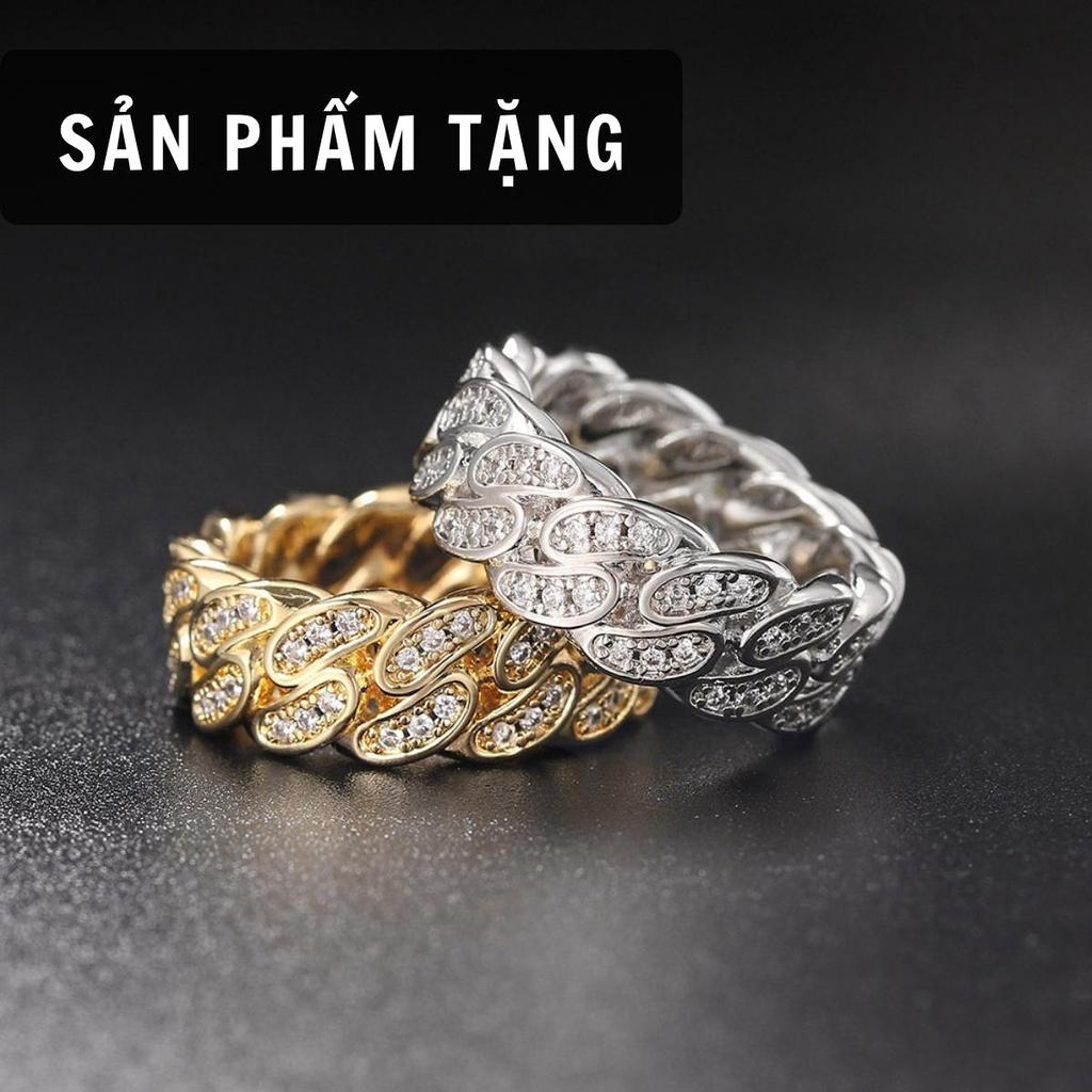Vòng cổ hoặc vòng tay Cuban đá - KuuClothes