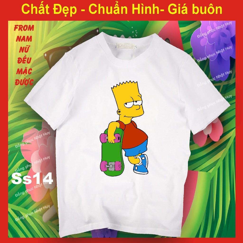 Áo thun simpson đẹp 13,cao cấp, chất đẹp,bao đổi trả phông ,simson