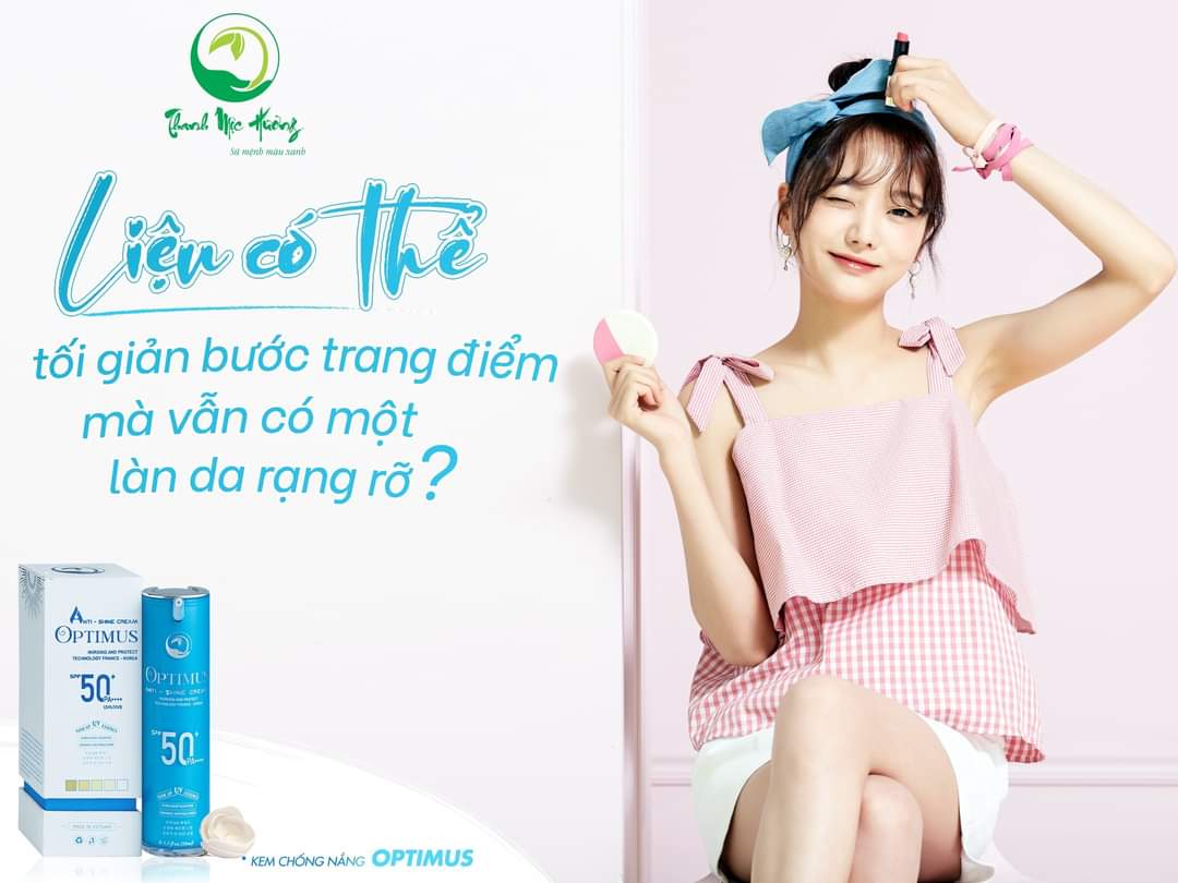 Kem chống nắng Thanh Mộc Hương chống trôi nâng tone da kiềm dầu SPF 50+ PA++++ 50ml